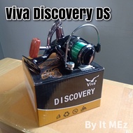 ของแท้ ราคาถูก ❗❗ รอกสปิน รอกวีว่า Viva Discovery DS แถมเอ็นในสปูล มือหมุนไม้แท้ spinning reel