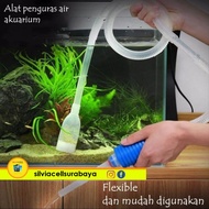 Cleaner Pump Aquarium Alat Penguras Sedot Kuras Air Kolam Ikan Cupang