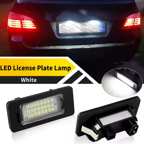 2PCS For BMW 5 Series E39 E60 E61 M5 525i 528i 530i 540i 540iA 525xi 528xi 530xi 535i 535xi White LE