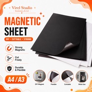 VS Magnetic Sheet A4 & A3 Size for DIY Refrigerator Magnet / Can be Cut Freely / Pelekat Magnet 磁贴