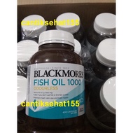 X X X X) Blackmores Odourles Fish Oil Contents 400 Softgel Expiry 2023