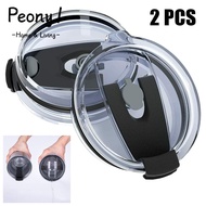 PEONY1 2pcs Bottle Cover Tumber 20/30Oz Thermos Plastic Lids