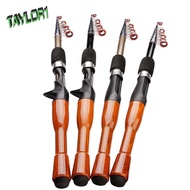 TAYLOR1 Fishing Rod Ultra-short Portable Spinning Rod Ultralight Rod Mini Rod 1.3m 1.6m 1.8m Carbon 
