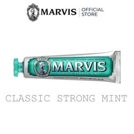 Marvis Toothpaste Smokers Whitening Toothpaste (Classic Strong Mint) - Teeth Sensitive & Gums Repair