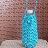Tas Sarung botol minum / Tas Botol Minum lucu / Tas Termos Rajut / Tas Rajut Sarung Botol Minum Aqua