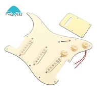 Loaded Prewired SSS Alnico 5 Alnico V HOT Pickups Pickguard Set for  Guitar