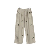 NRDN Clothing Corduroy EMBROIDERY CORD PANTS
