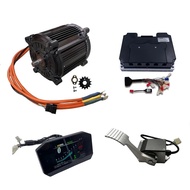 QS180 90H 8000W Mid Drive Motor Conversion Kits With Pedal Throttle For Electric Cart ATV