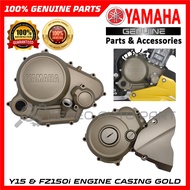 YAMAHA FZ150I Y15ZR Y15 V1 V2 ENGINE CASING GOLD CRANKCASE ENGINE COVER COMPLETE SET 7 ITEMS [100% O