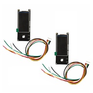 (GPBS) 2PCS 4S Battery Volatge Tester 12V Lithium/Lifepo4/LTO Battery Voltage Checker 4S TFT Volt Co