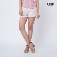 asap Ladies White Short Pants