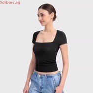 Dear Lyla Novita Padded Ruched Tee (Clay)