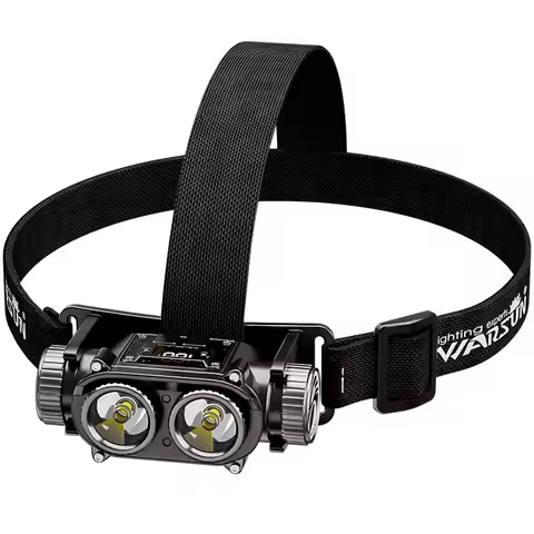WARSUN Powerful Led Headlamp Headlight Zoom Head Lamp Flashlight USB Rechargeable Fishing Lantern He