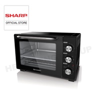Sharp 32L 1500W Oven Toaster With Rotsserie Fork And Convection EO-327R-BK