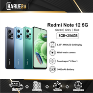 Xiaomi Redmi Note 12 5G Smartphone (8GB RAM+256GB ROM) | Original Xiaomi Malaysia