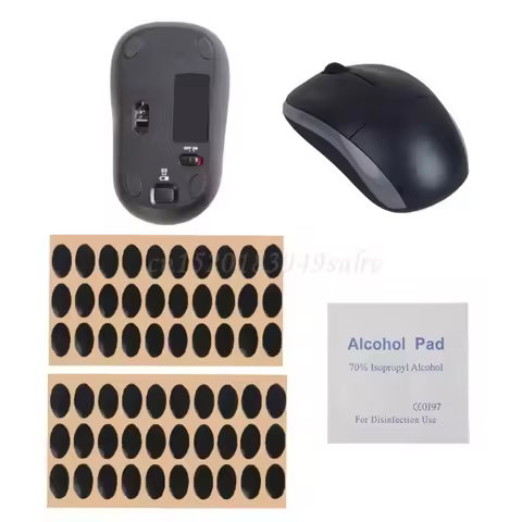 New 60pcs Mouse Feet Mouse Skates Pads - For Logitech M215 / M310 / M325 hot