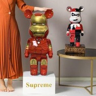 台灣現貨bearbrick 1000%暴力熊 落地大擺件 存錢筒卡通創意公仔 擺件 存錢桶 客廳擺飾 玄關擺飾 收藏品橋