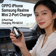 Super Fast Charging Car Car Charger 22.5W+Type-c Type-c Plug 100W Cigarette Lighter