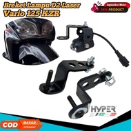 Foglam Bracket Vario 125 Old Bulb Bracket D2 Laser Under Vario Bulb 2013 2014 Pair