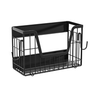 Ghxdryuru Magnetic Storage Shelf Strong Structure Storage Basket Multifunctional Magnetic Fridge Org