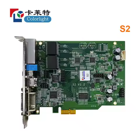 Colorlight LED Sending Card S2 work with Colorlight LED Receiving Card 5A-75B 5A-75E I5A for Outdoor