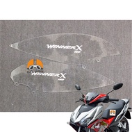 Honda Winner X Transparent Mica Side Cover Set VT80