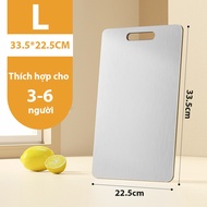 Thớt Inox 316 Dày Khối Thớt Nhà Bếp Chống Nấm Mốc Kháng Khuẩn Để Nhào Bột