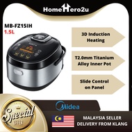 Midea MB-FZ15IH Induction Rice Cooker / Smart IH Cooker (1.5L) MBFZ15IH - Homehero2u