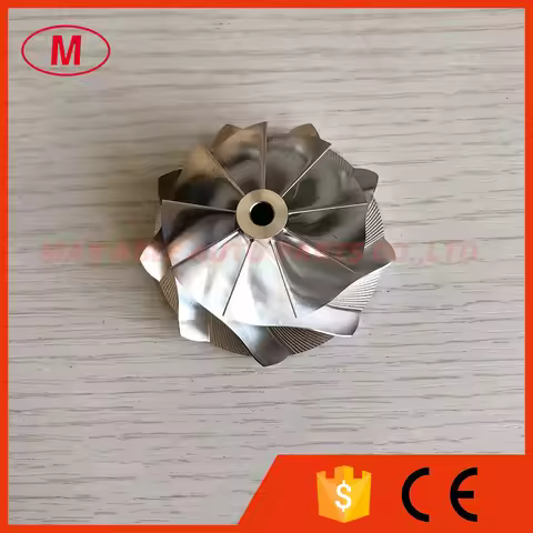 TD04HL 19T 9+0 blades 46.02/58.00mm 49189-X high performance turbo milling/aluminum 2618/billet comp