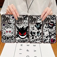 Black Gengar Case For Googel PIXEL 10 9 8 Pro 9A 8A 7A PIXEL10 PIXEL9 PIXEL8 5G   Pokemon Shockproof