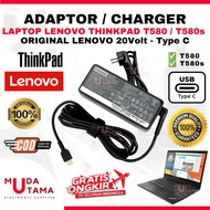 Laptop Charger Adapter Lenovo Thinkpad T580 T580s Type C Original - Laptop Adapter Lenovo Thinkpad T