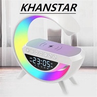 BT-3401 Bluetooth Speaker Night Light Alarm Clock Smart Desktop New multi-function Wireless Charging