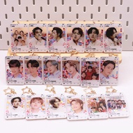 Bts BTS Merchandise Tian Jungkook Park Jimin Kim Taehyung Three-Layer Glitter Acrylic Key Listing 901