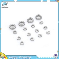 【ouwym9al】16PCS Steel Bearing 3X6X2mm 6X10X3mm for C14 C24 B36 MN D90 MN-90 MN99S RC Car Spare Parts