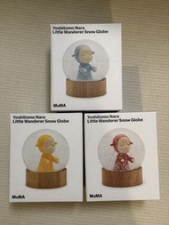 絕版 全套3款 «MOMA STORE 奈良美智 Yoshitomo Nara Little WandererSnow Globe 水晶球》