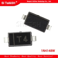100pcs 1206 1N4148W T4 1N4148 IN4148 SOD 123 Switching Diode SOD123
