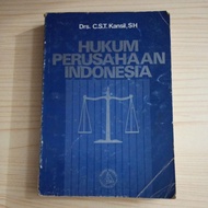 INDONESIAN COMPANY LAW BOOK BY DRS C KANSILST SH