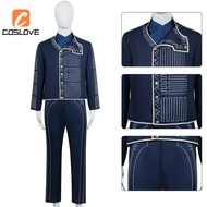 Classic Movie The Wicked Fiyero Prince Cosplay Clothing Full Set Costume Outfits For Adult Long Slee