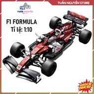 [2025 Model] Technic F1 FORMULA Supercar Assembly Model 1:10 scale with 1642Pcs, Smart Toy