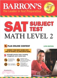 Barron's Sat Subject Test ― Math Level 2 - With Bonus Online Tests