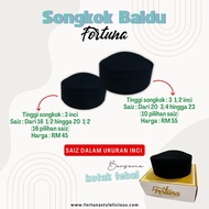 Songkok baldu baby newborn, kids, dewasa