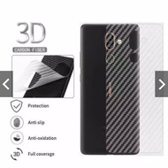 [ OPPO RENO 6.4 | 6.6 10 TIMES ZOOM ] GARSKIN CARBON PRO 3D CLEAR CARBON SKIN BACK ANTI-FUNGUS BACK/