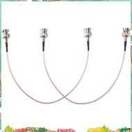 2Pcs 3G HD SDI Cable BNC Cable 30cm 75 Ohm for Cameras  Video Equipment Supports HD-SDI 3G-SDI 4K 8K