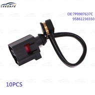 10pcs Rear Brake Pad Wear Sensor 7P0907637C 95861236550 for VW Touareg 7P5 7P6 PORSCHE Cayenne 92A P