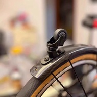 360 degree rotating push wheel for Brompton mud guard wheel 1.25 inch fender wheel bicycle accessory