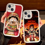 White Casing for iphone 7 14 6 13 6s 8 Pro Max Plus S31 One Piece Luffy