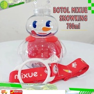 (Skr) Botol Minum Plastik Tumblr Mixue Wang 700Ml Snowking Mixue