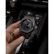CasiOak Casio G-shock Mods Gshock Mods Carbon Fiber watch GA-2100 modify Tough solar bluetooth watch