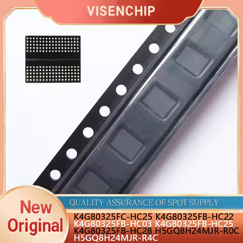 1piece New K4G80325FC-HC25 K4G80325FB-HC22 K4G80325FB-HC03 K4G80325FB-HC25 K4G80325FB-HC28 H5GQ8H24M