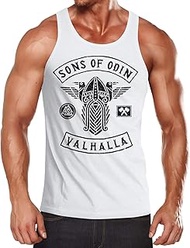Sons of Odin Viking Valhalla Fan Vikings Men's Tank Top Muscle Shirt